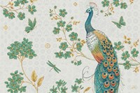 Ornate Peacock IV Master Fine Art Print