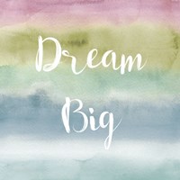 Rainbow Seeds Painted Pattern XIV Cool Dream Framed Print