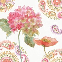 Rainbow Seeds Paisley II Fine Art Print