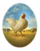 Smaller Promo Chicken - Egg Fine Art Print