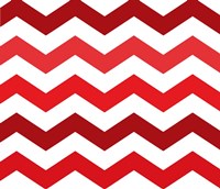 Xmas Chevron 2 Fine Art Print