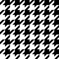Xmas Houndstooth 6 Fine Art Print