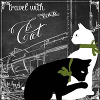 Travel With Your Cat Fine Art Print