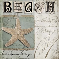 Beach Book II Fine Art Print