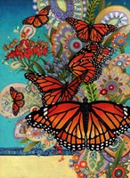 Monarch Madness Fine Art Print