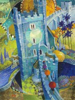 The Blue Castle Fine Art Print