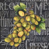 Wine Grapes I Fine Art Print