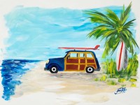 Tropical Vacation I Framed Print