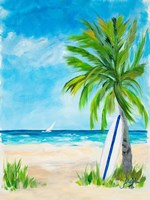 Tropical Surf I Fine Art Print