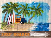 Surf Boards Fine Art Print
