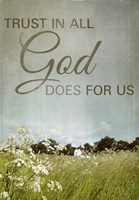 Trust in God Fine Art Print