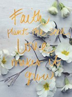 Faith Plants the Seed Fine Art Print