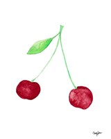 Two Cherries I Fine Art Print
