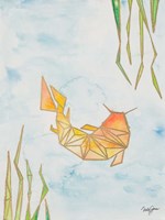 Origami Koi Fine Art Print