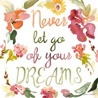 Never Let Go I Framed Print