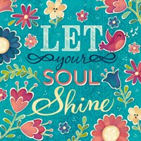 Enjoy the Little Things Burst II Fine Art Print