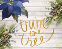 Trim The Tree Fine Art Print