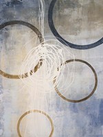 Blue Connections II Fine Art Print