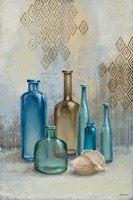 Glass Bottles II Fine Art Print