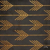 Gold Arrow Modele II Fine Art Print