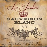 Wine Label VI Fine Art Print