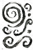 Tribal Swirls IV Fine Art Print