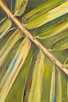 Green Close Up I (panel) Framed Print