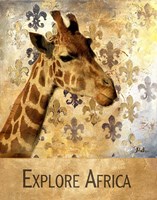 Explore Africa Fine Art Print