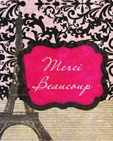 Merci Beaucoup Fine Art Print