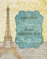 Take Only Memories Fine Art Print