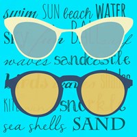 Coastal Shades I Fine Art Print