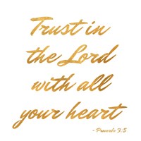 Trust in the Lord Fine Art Print