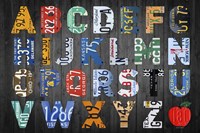 Big Alphabet Fine Art Print