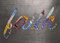 Faith Sign Metal Fine Art Print