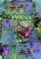 Texture - Green Blue Fine Art Print