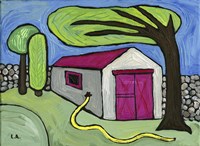 Pink Door Fine Art Print