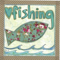 Fisging Fine Art Print