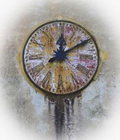 Italy Clock 1 Fine Art Print
