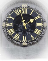 London Clock 3 Fine Art Print