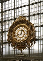 Paris Clock 1 Fine Art Print