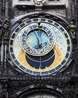 Prague Clock 1 Fine Art Print