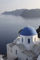 Church with Blue Dome Fine Art Print