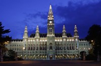 Vienna Rathaus Fine Art Print