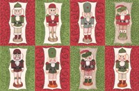 Nutcracker Patchwork Fine Art Print