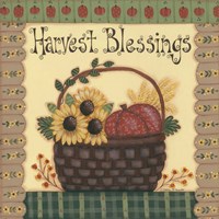 Harvest Blessings Fine Art Print