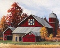 Fall Barn Fine Art Print