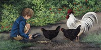 Feeding Ralphie Fine Art Print