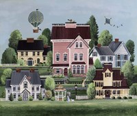 Pink Mansion Fine Art Print