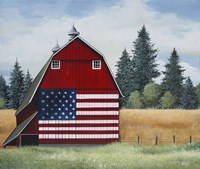 Americana Barn Fine Art Print