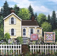 Quilts Airing Fine Art Print